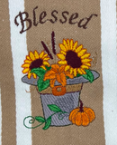 Thanksgiving Embroidered Premium Kitchen Towels