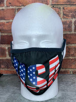 "USA" mask