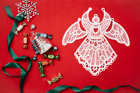 Lace Angel Ornament