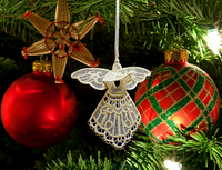 Lace Angel Ornament